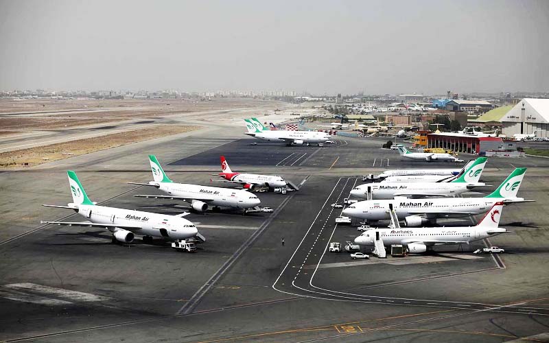 فرودگاه های ایران در چه شهری است