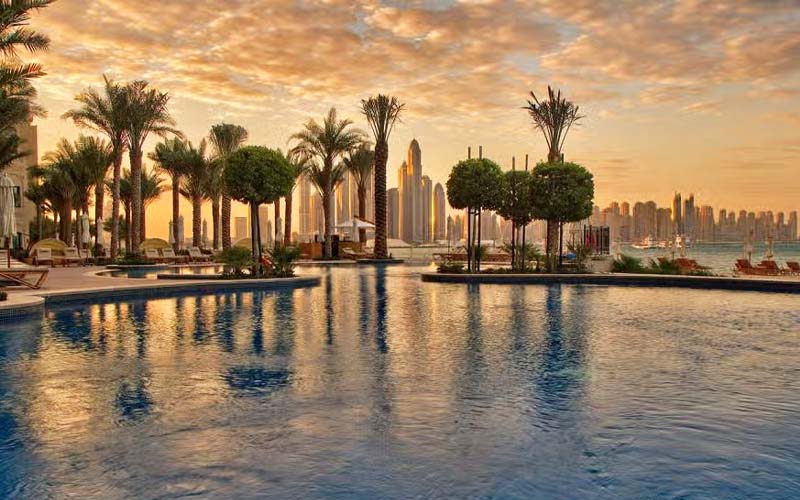 بهترین هتل دبی برای سفر کاری: Fairmont Hotelهتل فیرمونت دبی (Dubai Fairmont Hotel)