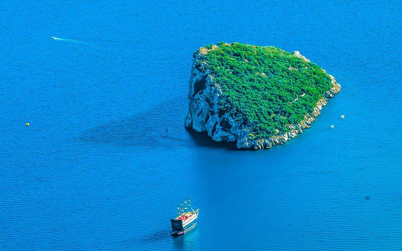 جزیره موش آنتالیا