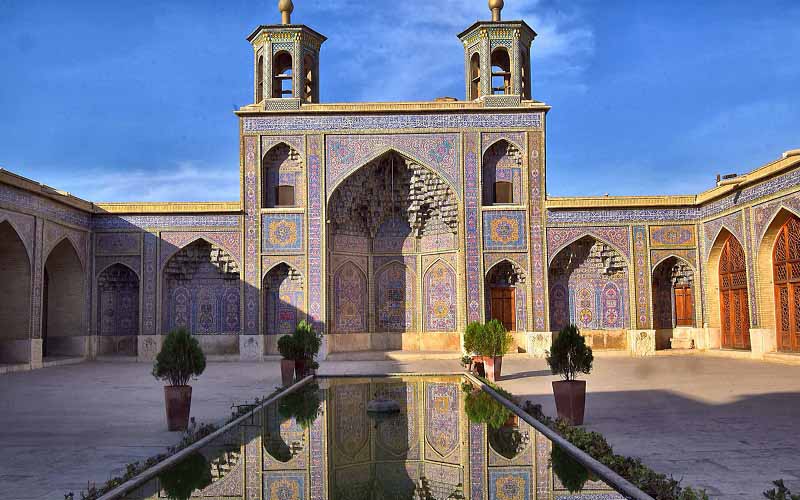 معماری مسجد نصیرالملک شیراز