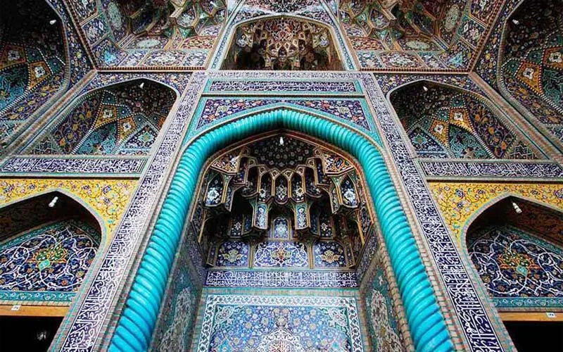 معماری مسجد گوهرشاد مشهد